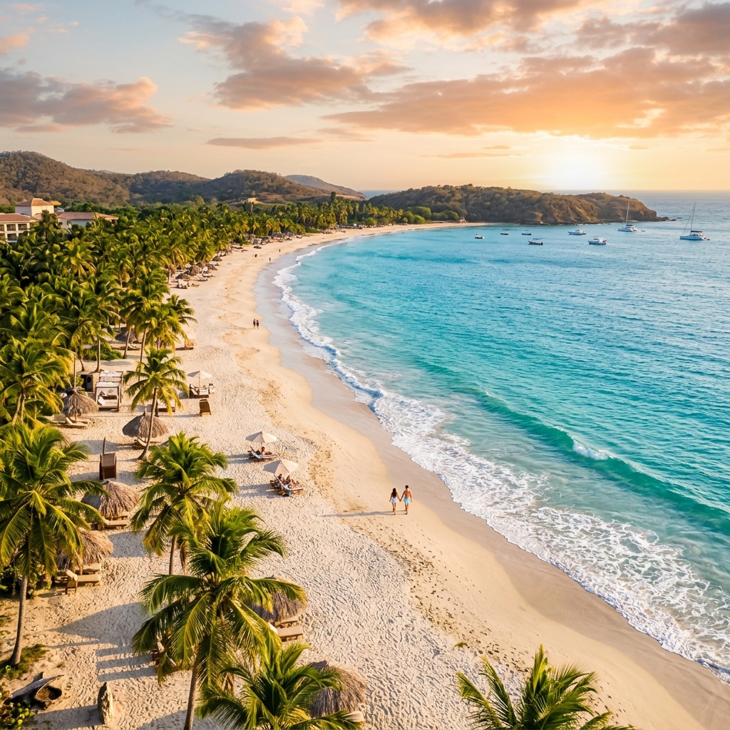 Playa paradisíaca de Isla Margarita